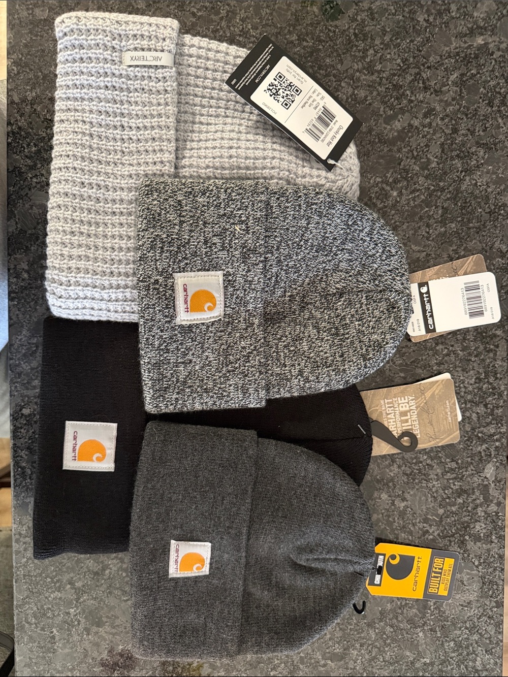 4 beanies